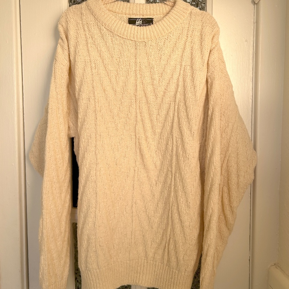Vintage Pendleton 100% Wool Cable Knit
